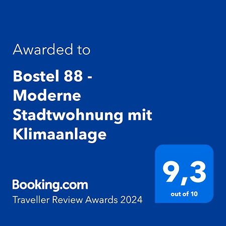 Bostel 88 - Moderne Stadtwohnung Mit Klimaanlage 默尔斯 外观 照片